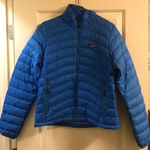 Patagonia Women’s Blue Down Jacket